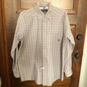 Mens LG Ariat Pro Series Western Long Sleeve Shirt